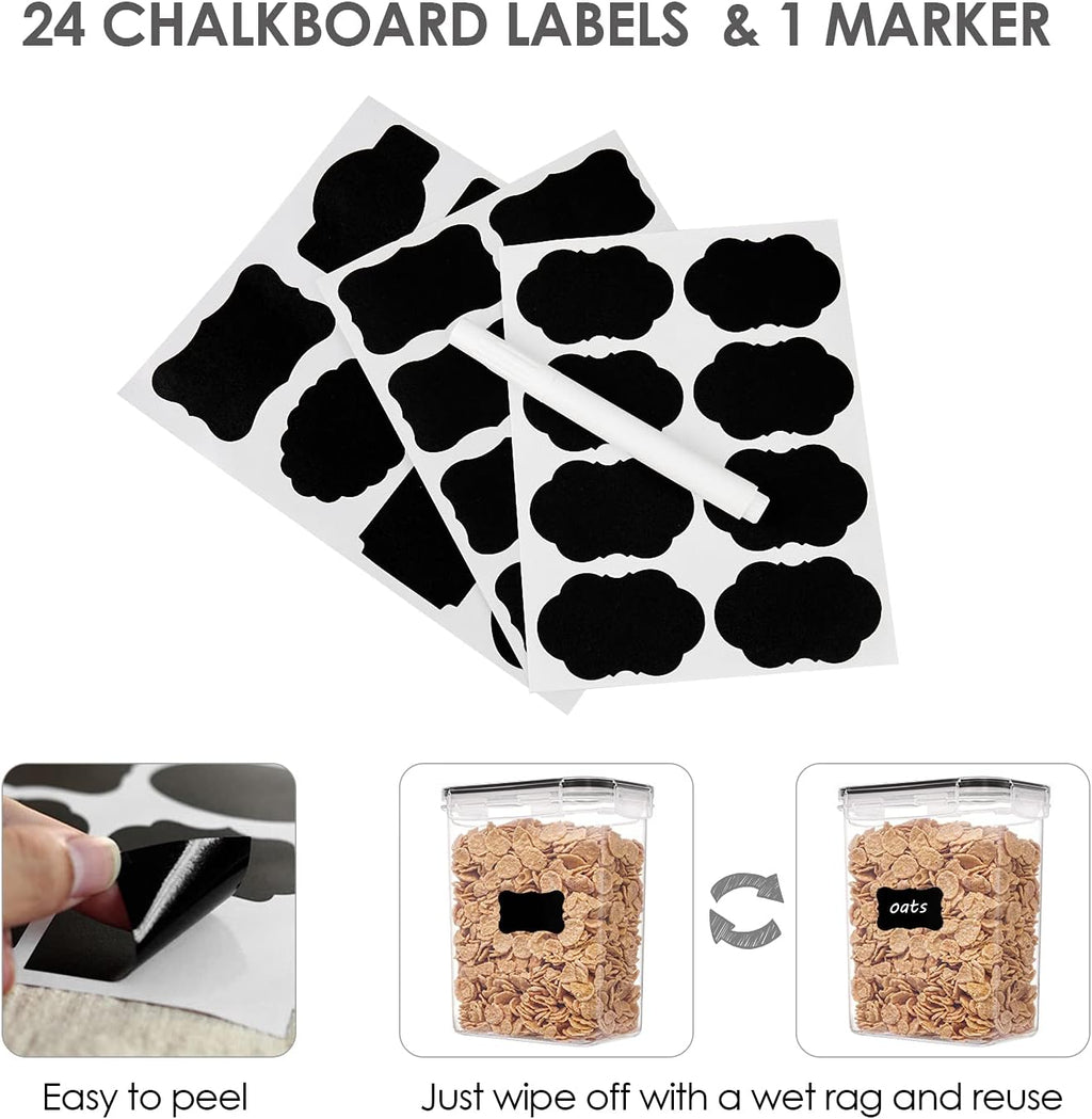 Vtopmart 24 Pcs Airtight Food Storage Containers Set